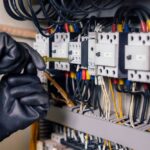 Electrician-Inspecting-An-Electrical-Cabinet